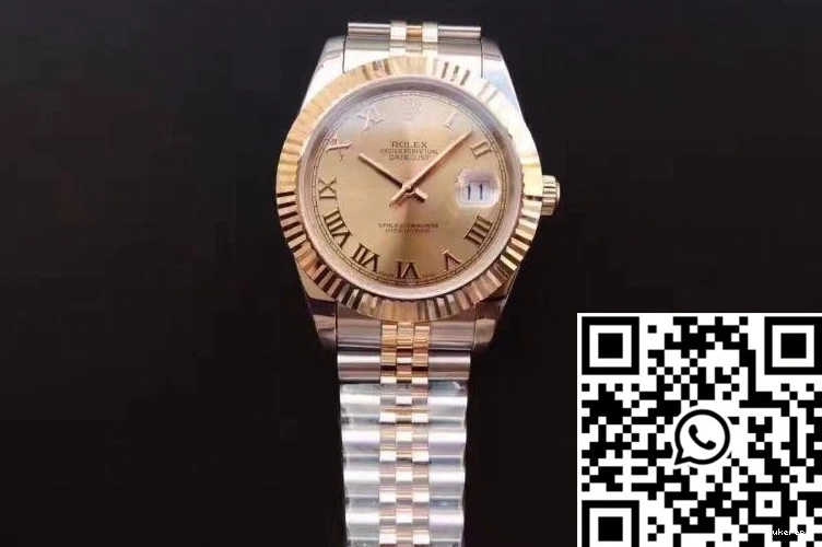 126333-007 Rolex Wrapped Dial Gold 41mm Datejust 0302